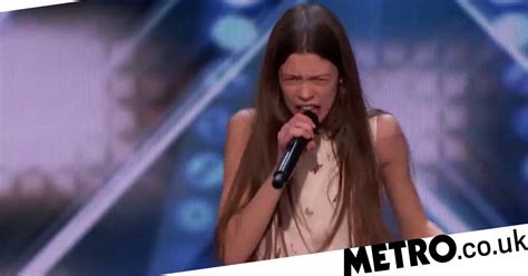 Americas Got Talent Teen Star Courtney Hadwin On Shock Performance Metro News