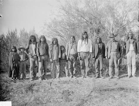 Cocopah Group With William Mcgee Second From Right 1900 Native American Photos Native