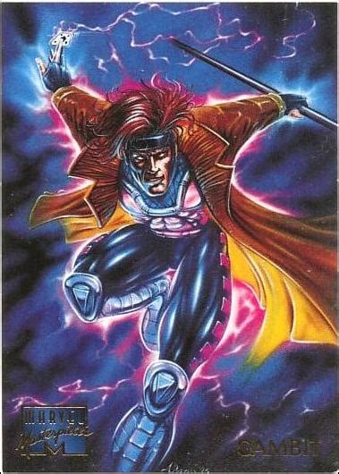 Featuring large, vividly drawn card fronts and backs detailing trivia, each card showcased a different personality from marvel's body of work. 1995 Marvel Masterpieces 35 A, Jan 1995 Trading Card by Fleer
