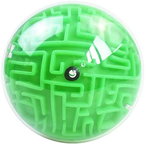 3d Maze Ball Magic Labyrinth Brain Teaser Puzzle Toy Intelligence