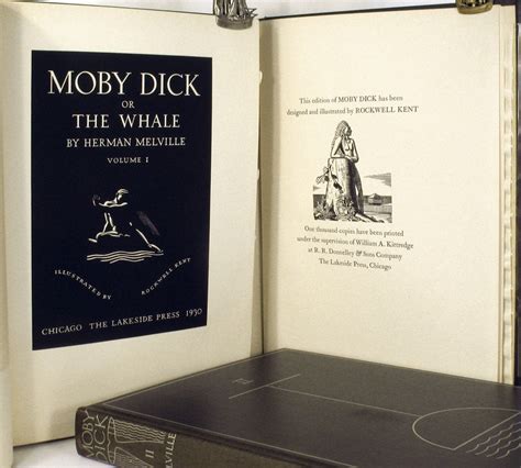 Moby Dick Or The Whale Illustrated By Rockwell Kent Herman Melville