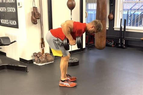 The Muscles Worked In The Bent Over Dumbbell Row And Strength Benefits Livestrong
