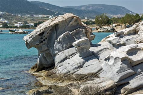 Amazing Rock Formations In Kolymbithres Beach Paros Island Greece