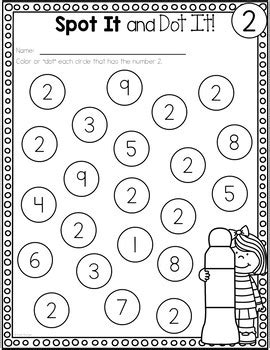 These seasonal number dot to dot sheets are a fun way to celebrate the changing seasons. Numbers 1-20 Activities: Spot It and Dot It by Katie ...