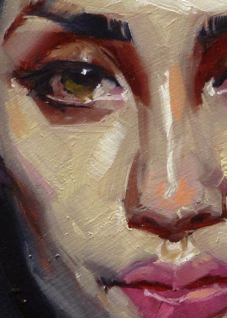 Snakebit Close Up John Larriva Art Portrait Art Art Painting