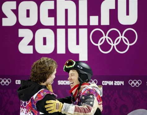 Shaun White Us Snowboarder Team Funky Winter Olympians 2014