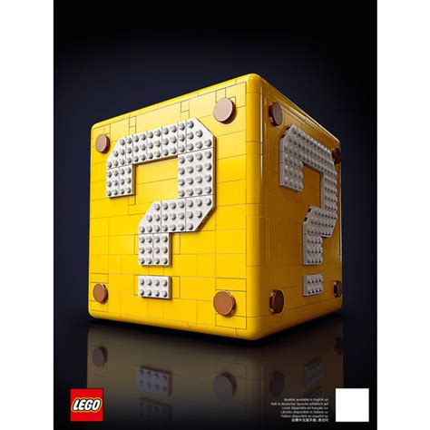 Lego Super Mario 64 Question Mark Block Set 71395 Instructions Brick