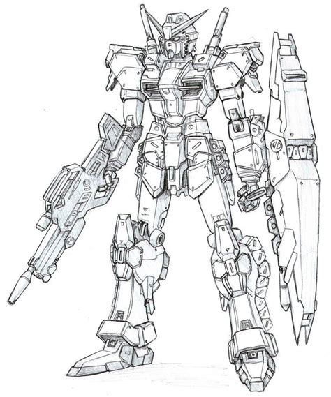 Gundam Coloring Pages Coloring Home