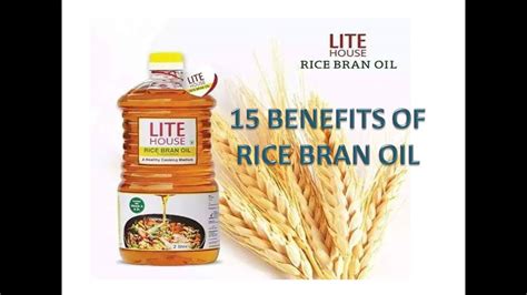 Rice bran oil is rich in omega 3 and 6 fatty acids which help nourish the hair. 15 BENEFITS OF RICE BRAN OIL- VESTIGE - YouTube
