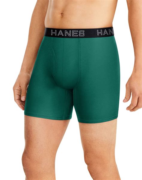 Hanes Ultimate® Comfort Flex Fit® Total Support Pouch™ Boxer Brief 4 Pack Ufsbc4 Assorted 2
