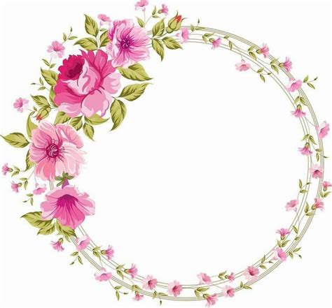 Frame Floral Flower Frame Flower Art Diy And Crafts Paper Crafts