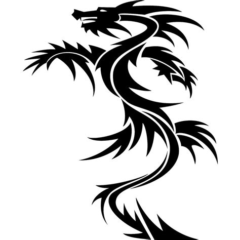 Dragon Tattoo Designs Clip Art Library