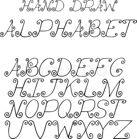 This randomized alphabet drawing will be used to determine the placement of candidates' names on the ballot for legislative districts located in more than . Alphabet Drawing at GetDrawings | Free download