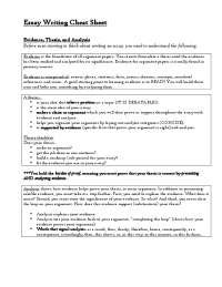 Essay Writing Cheat Sheet Docsity