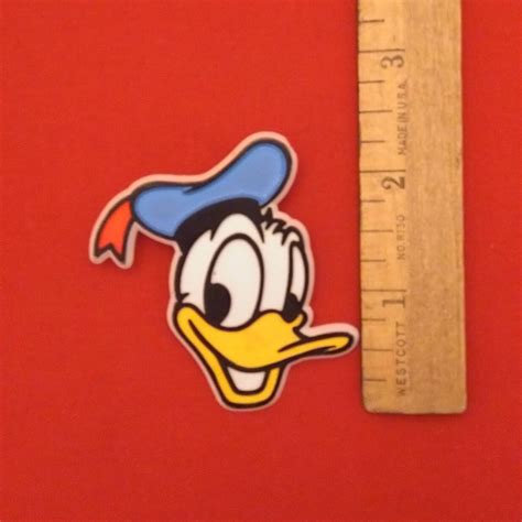 Vintage Disney Donald Duck Pin Badge Clip Etsy