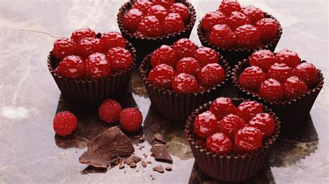 обои Пища Красный фрукты кекс День Святого Валентина шоколад Десерт выпечка