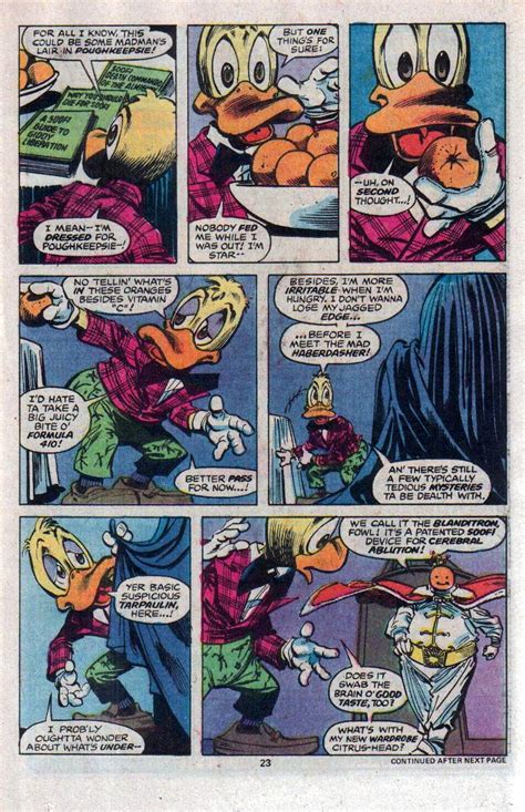 Howard The Duck V1 021 Read Howard The Duck V1 021 Comic Online In High Quality Read Full