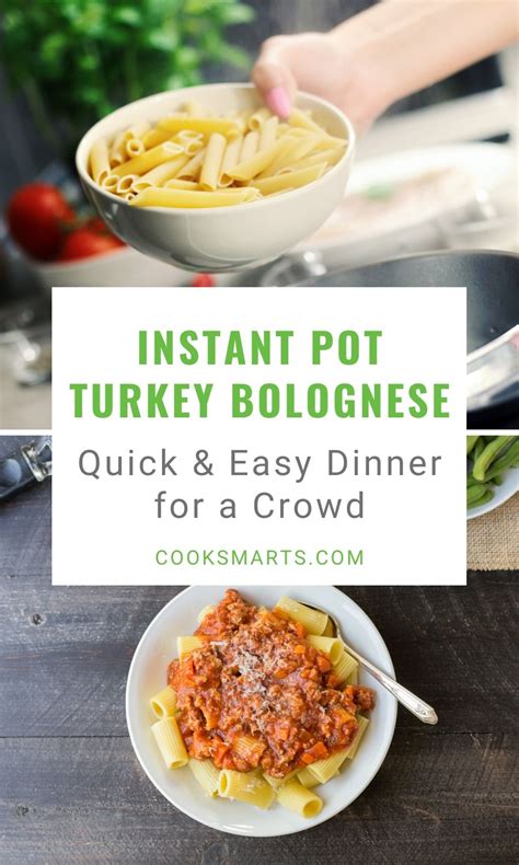 Tons of flavor and comes tips for great ground turkey. Instant Pot Turkey Bolognese Recipe | Cook Smarts