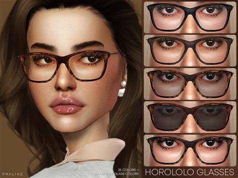 Sims 4 Gold Glasses
