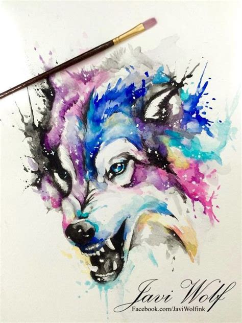 17 Best Images About Watercolor On Pinterest Wolves