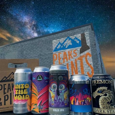 Peaks And Pints Pilot Program Space Beer On The Fly Peaks And Pints Proctor Tacomapeaks And