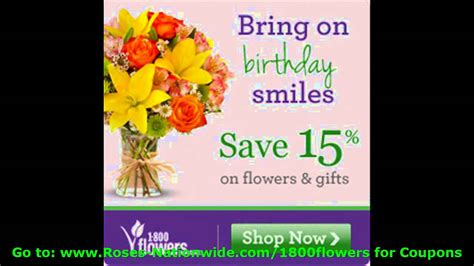 Up to 35% off car rentals for members. 1800Flowers Coupon San Diego - Promo Code 1800 Flowers San ...