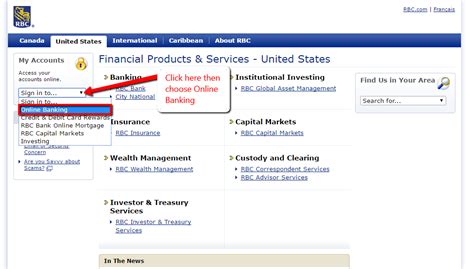 Create a username and password. RBC Bank Online Banking Login - CC Bank