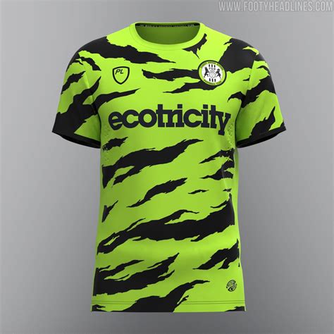 Forest Green Rovers 21 22 Home And Away Kits Released Worlds First