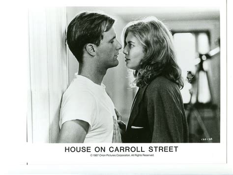 X Promo Still House On Carroll Street Kelly Mcgillis Jeff Daniels Drama Nm Fine Softcover