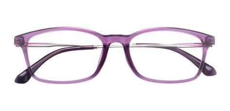 Mira Rectangle Prescription Glasses Purple Womens Eyeglasses Payne Glasses