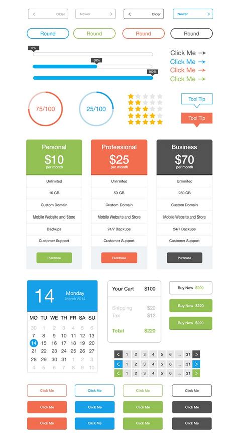 18 Flat Ui Psd Images Flat Ui Design User Interface And Flat Mobile