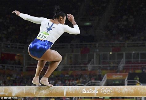 Team Gb Gymnast Ellie Downie Falls Off Beam In Final Gymnastics Team Gb Gymnastics Routines