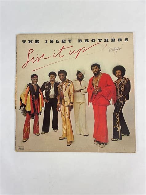 the isley brothers live it up vinyl record reverb