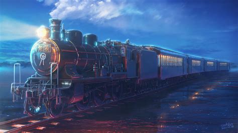 60 Anime Train Hd Wallpapers And Backgrounds