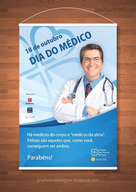 Priscila Oliveira Peças Para Promoção Do Dia Do Médico Hospital São