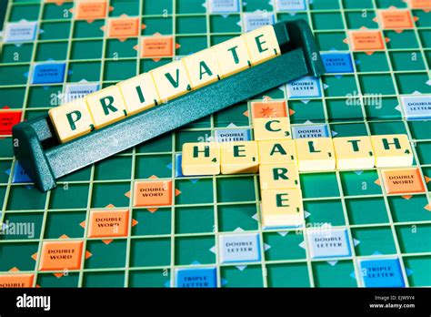 Private health care medical bmi bupa insurance words using scrabble