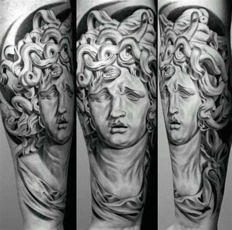 80 Medusa Tattoo Designs For Men Snakes To Stone