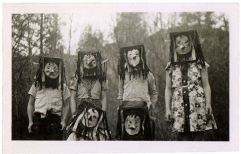 These Creepy Vintage Halloween Photos Are Scarier Than Anything Youll