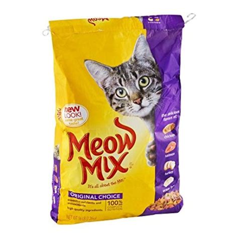 Great for cats who prefer shreds and stew. Meow Mix Original Choice 16 lb. Cat Food | Theisen's Home ...