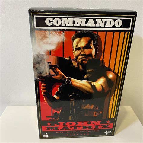 Commando John Matrix MMS Th Scale Hot Toys Arnold Schwarzenegger Complete Hobbies