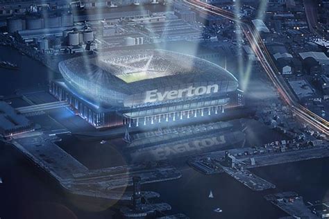 The design for everton football club's new £500m stadium has been unveiled. REVEALED: Everton's new stadium will be a beautiful ...