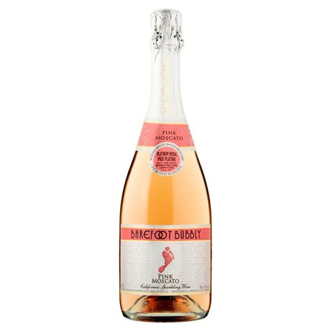 Barefoot Bubbly Pink Moscato 750ml