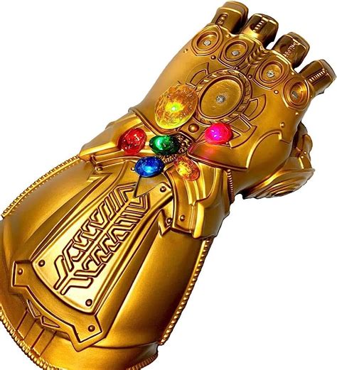 Thanos Glove Led With Removable Magnet Infinity Stones 3 Flash Mode