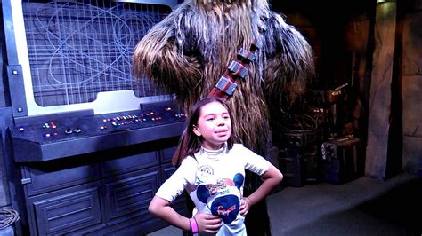 Walt Disney World Star Wars Launch Bay Meeting Chewbacca 2015