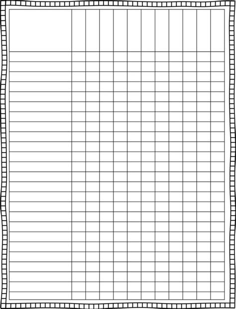 Blank Spreadsheet To Print Spreadsheets