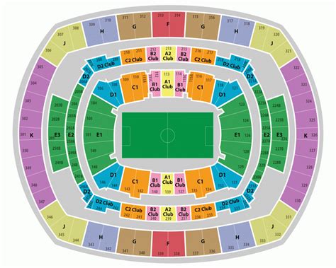 Metlife Stadium Seating Chart Meadowlands Arena Marneencom