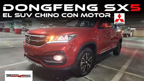 Dongfeng SX El SUV Chino Con Motor Mitsubishi YouTube