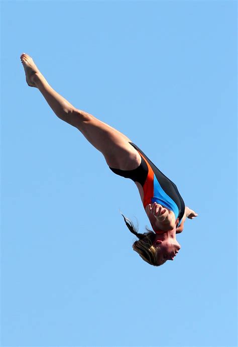 The Womens 20m High Diving Competition Photo By Quinn Rooneygetty
