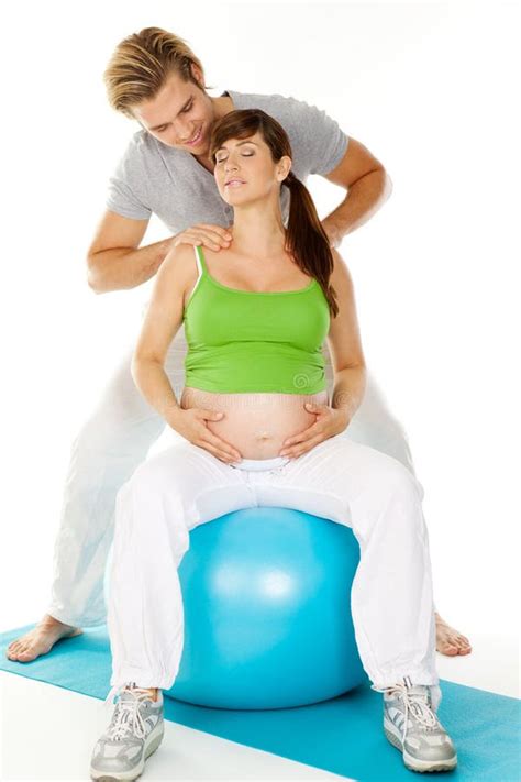 shoulder massage pregnant woman stock image image of abdomen lifestyle 20884543