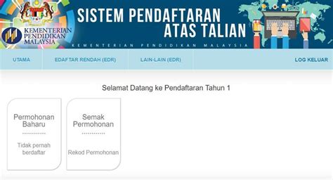 Ibu bapa atau penjaga yang pertama kali menggunakan sistem aplikasi permohonan ke tahun 1, public.moe.gov.my perlu membuat pendaftaran akaun. Borang Pendaftaran Tahun 1 Manual